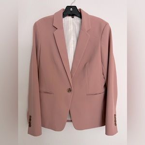Express Rose Blush Pink Blazer Sz 12